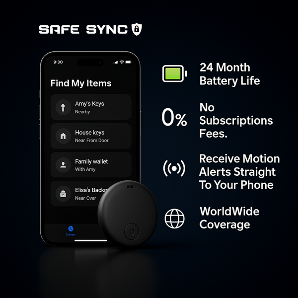 SafeSync™ - Not Just a GPS Car Tracker. Your Everything Finder.