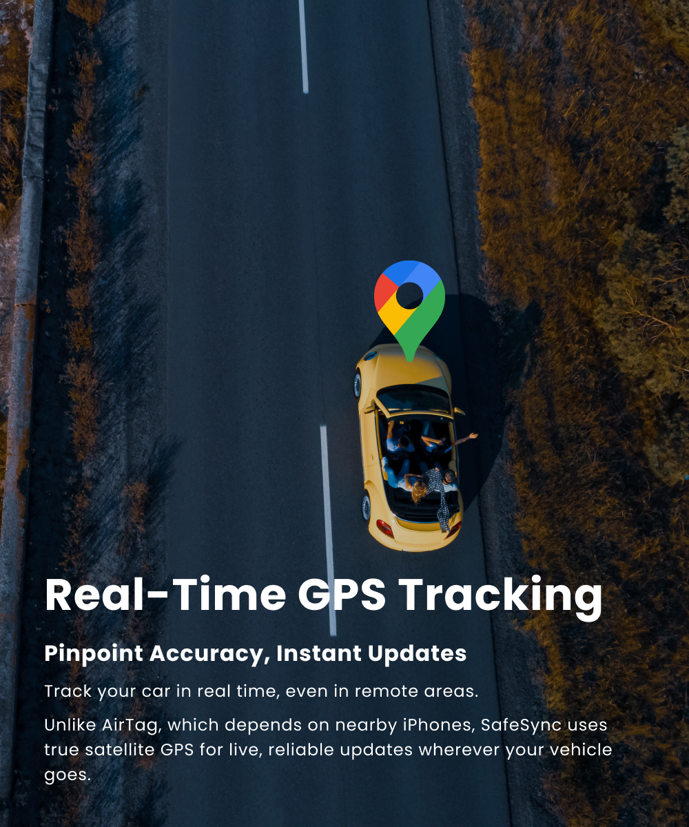 SafeSync™ - Not Just a GPS Car Tracker. Your Everything Finder.